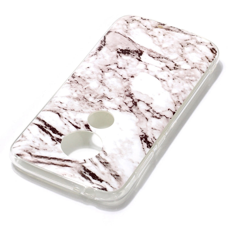Marble Pattern Soft TPU Case For Motorola Moto E5 Play (US Version)