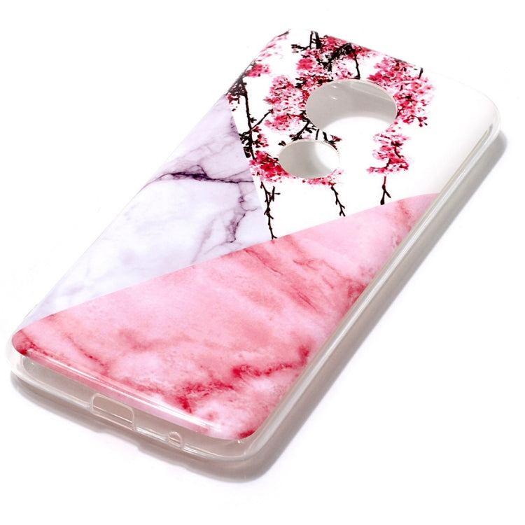 Marble Pattern Soft TPU Case For Motorola Moto E5 Plus