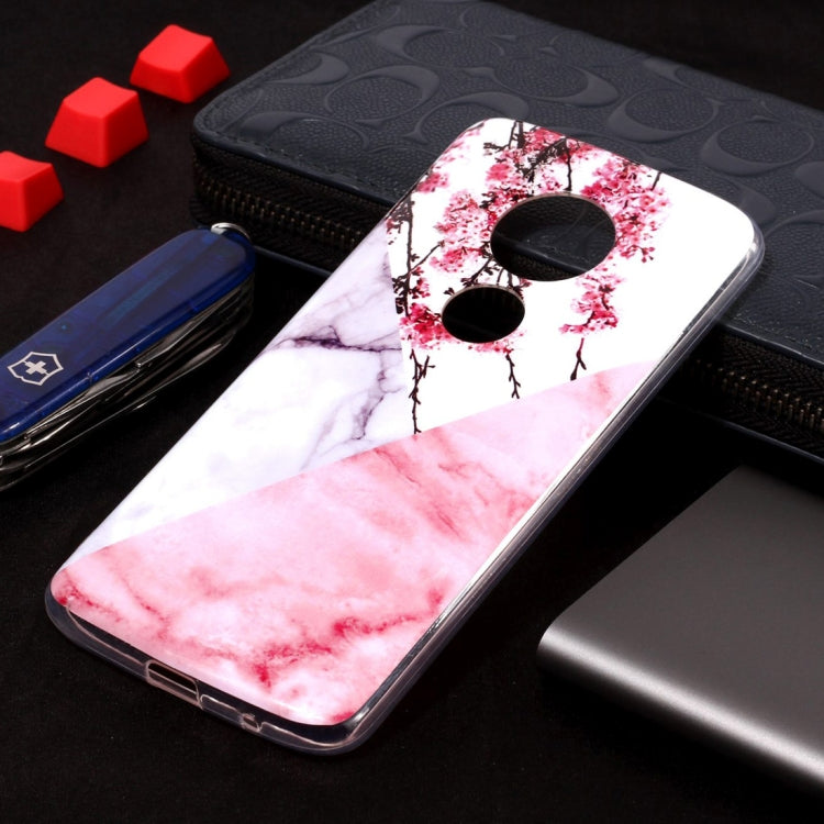 Marble Pattern Soft TPU Case For Motorola Moto E5 Plus