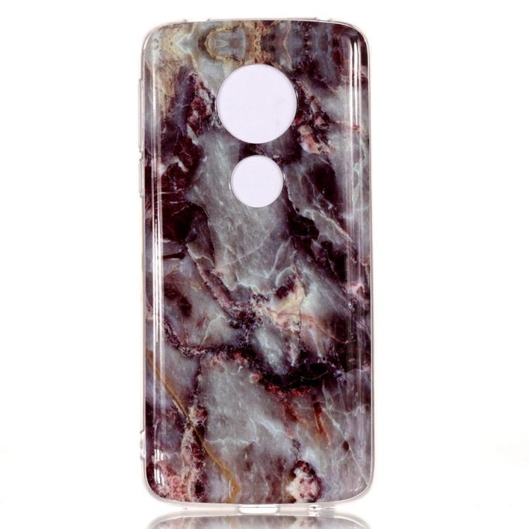 Marble Pattern Soft TPU Case For Motorola Moto E5 Plus