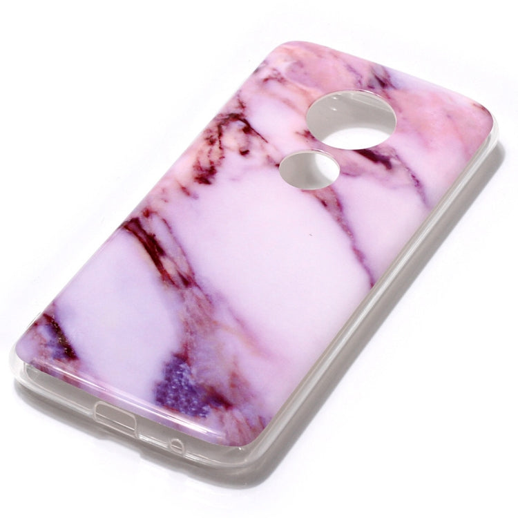 Marble Pattern Soft TPU Case For Motorola Moto E5 Plus