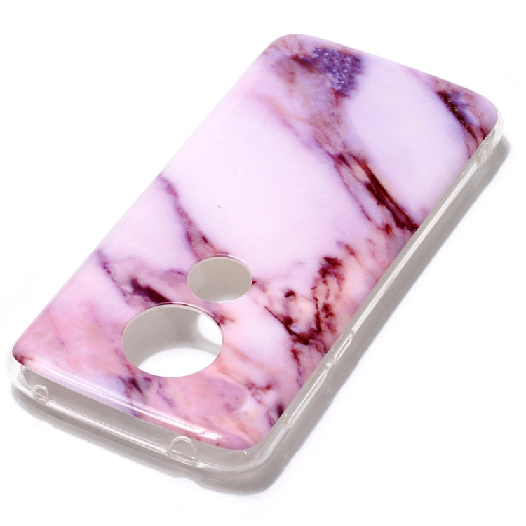 Marble Pattern Soft TPU Case For Motorola Moto E5 Plus