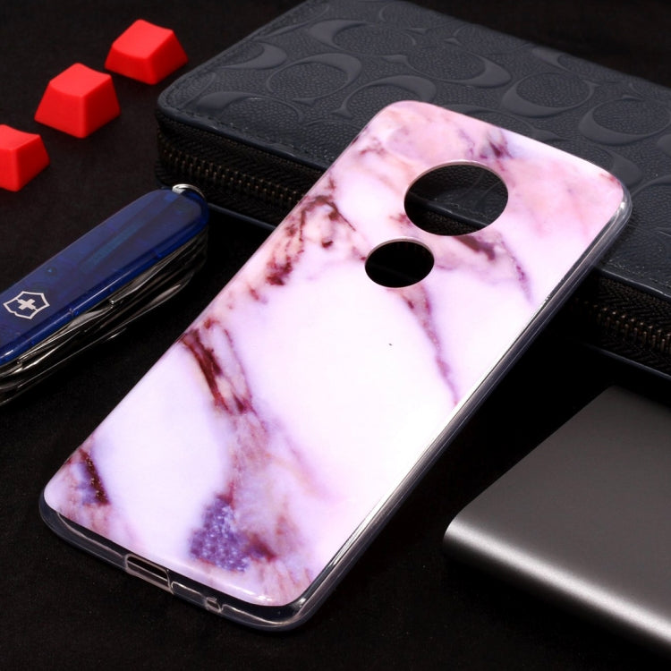 Marble Pattern Soft TPU Case For Motorola Moto E5 Plus
