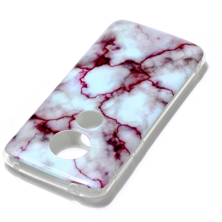 Marble Pattern Soft TPU Case For Motorola Moto E5 Plus