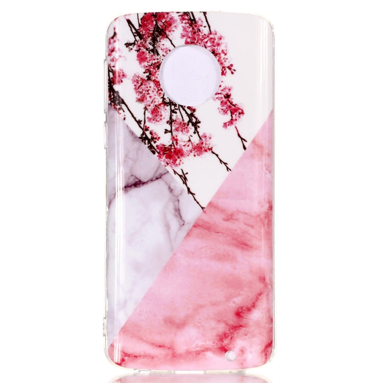 Marble Pattern Soft TPU Case For Motorola Moto G6 Plus (2018)