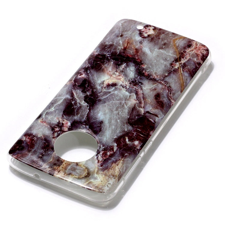Marble Pattern Soft TPU Case For Motorola Moto G6 Plus (2018)