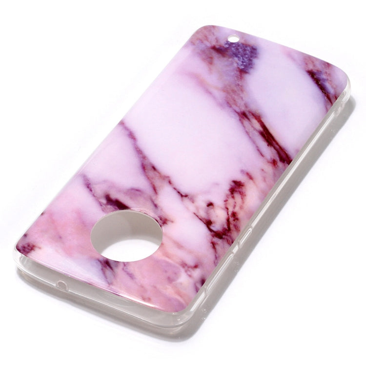 Marble Pattern Soft TPU Case For Motorola Moto G6 Plus (2018)