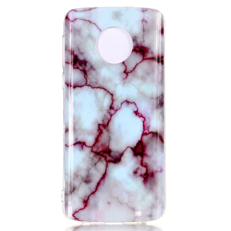 Marble Pattern Soft TPU Case For Motorola Moto G6 Plus (2018)