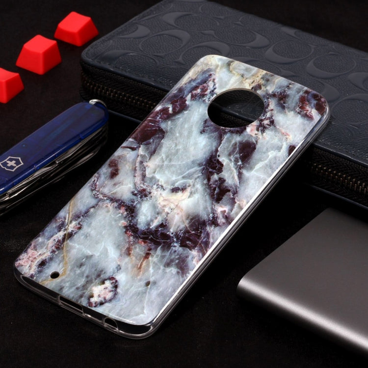 Marble Pattern Soft TPU Case For Motorola Moto G6 (2018)