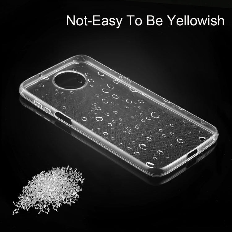 50 PCS 0.75mm Transparent TPU Case for Motorola Moto Z3 Play