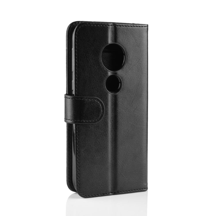 R64 Texture Single Fold Horizontal Flip Leather Case for Motorola Moto E5 Play Go, with Holder & Wallet & Card Slots & Photo Frame