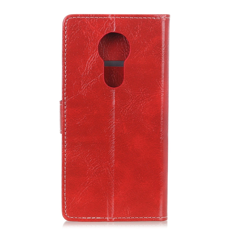 Retro Crazy Horse Texture Horizontal Flip Leather Case for Motorola Moto G7 Power, with Holder & Card Slots & Wallet & Photo Frame