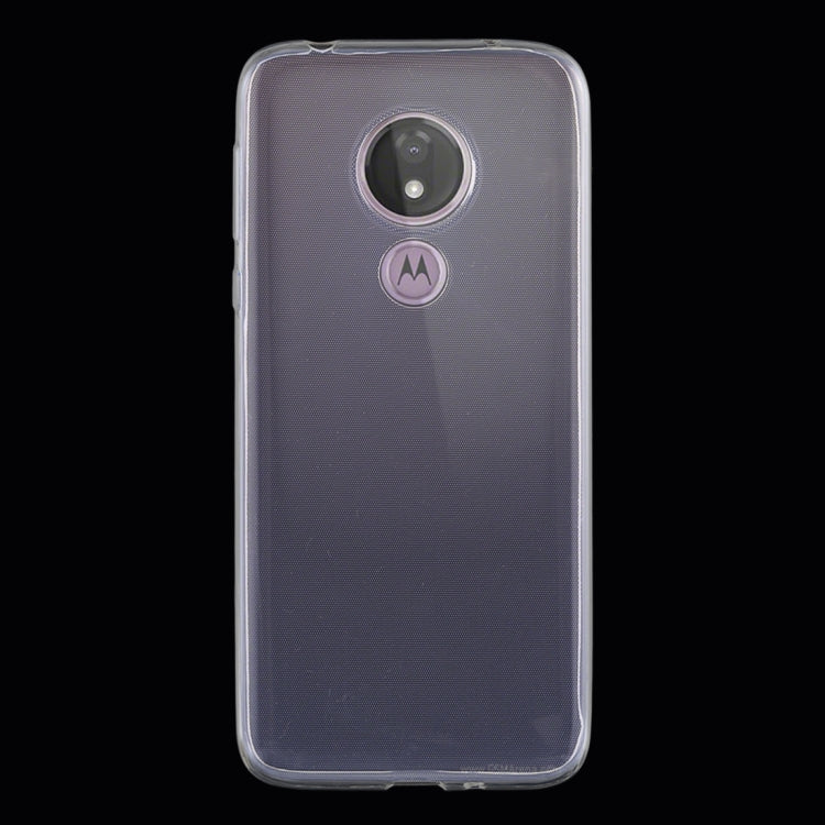 0.75mm Ultrathin Transparent TPU Soft Protective Case for Motorola Moto G7 Power