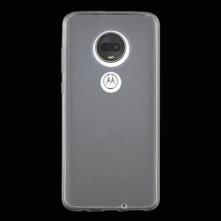 0.75mm Ultrathin Transparent TPU Soft Protective Case for Motorola Moto G7