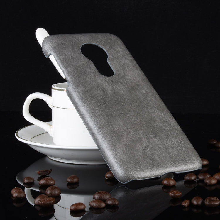 Shockproof Litchi Texture PC + PU Case for Motorola Moto G7 Power