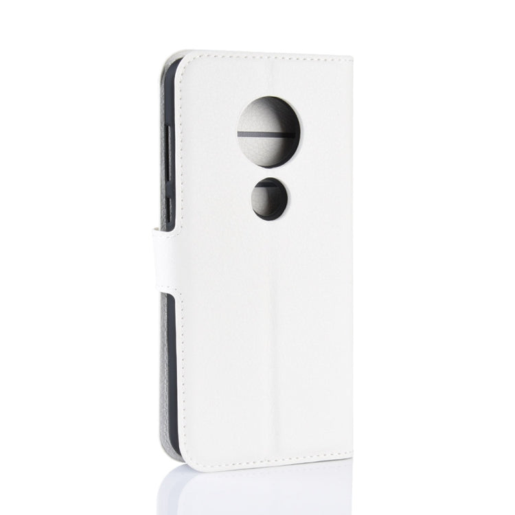 Litchi Texture Horizontal Flip Leather Case For Moto G7 Plus ,With Holder & Wallet & Card Slots