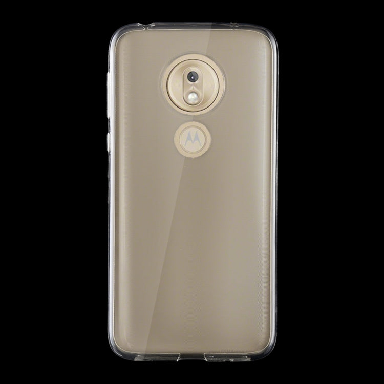 0.75mm Ultrathin Transparent TPU Soft Protective Case for MOTO G7 Play