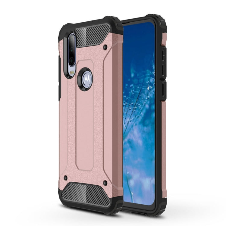 Magic Armor TPU + PC Combination Case for Motorola Moto P40 Power