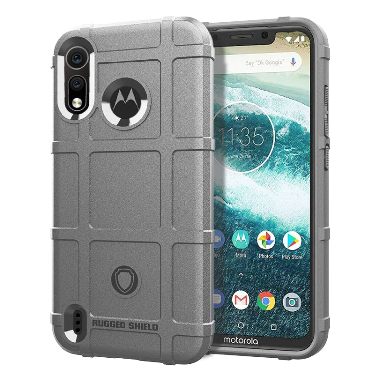 Shockproof Protector Cover Full Coverage Silicone Case for Motorola Moto P40 Play