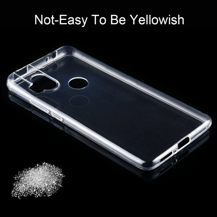 For Motorola One Hyper 0.5mm Ultrathin Transparent TPU Soft Protective Case (Transparent)