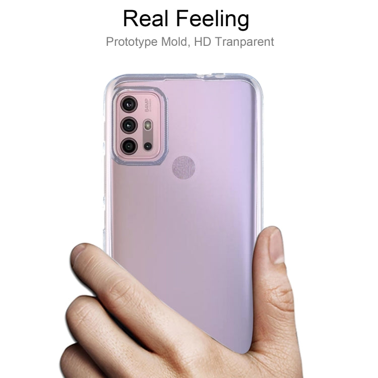 For Motorola Moto G30 0.75mm Ultra-thin Transparent TPU Soft Protective Case (Transparent)