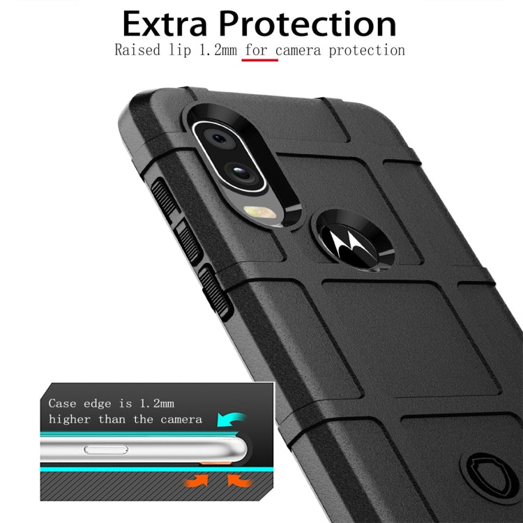 Full Coverage Shockproof TPU Case for Motorola P40 / Moto One Vision