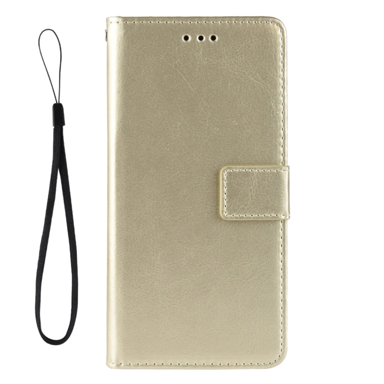 Crazy Horse Texture Horizontal Flip Leather Case for Motorola P40, with Holder & Card Slots & Wallet & Lanyard