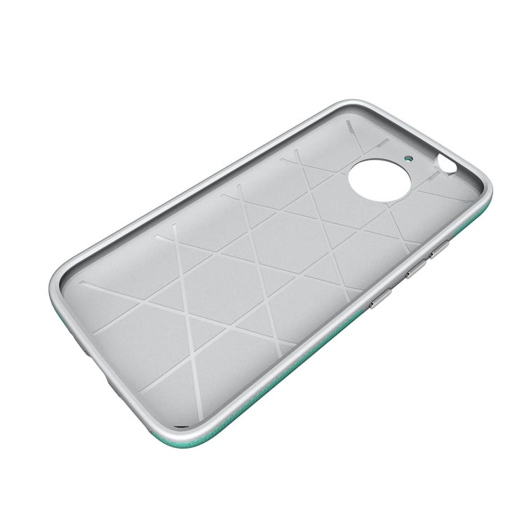 For Motorola Moto G6 Plus Anti-slip Armor Texture TPU + PC Protective Case Back Cover Shell