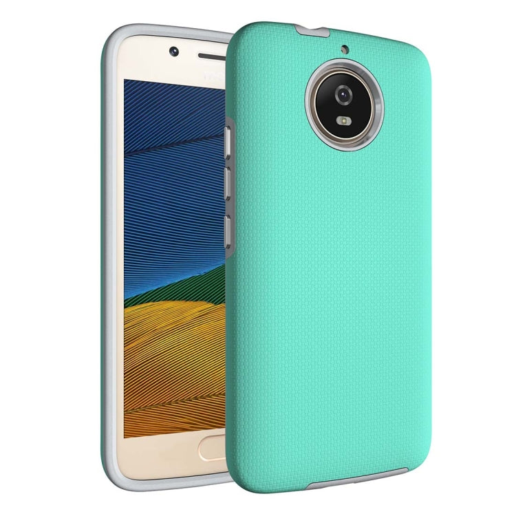 For Motorola Moto G6 Anti-slip Armor Texture TPU + PC Protective Case Back Cover Shell