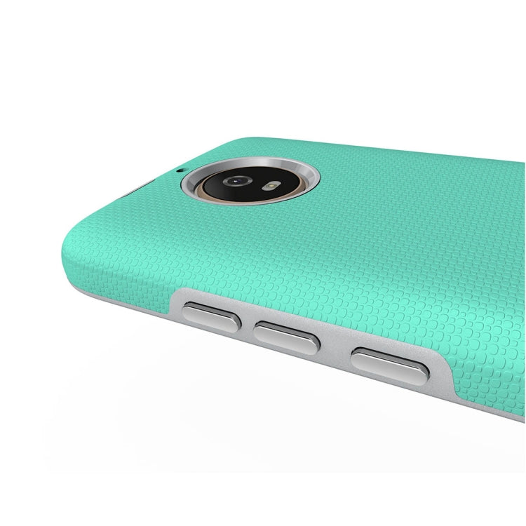 For Motorola Moto G6 Anti-slip Armor Texture TPU + PC Protective Case Back Cover Shell