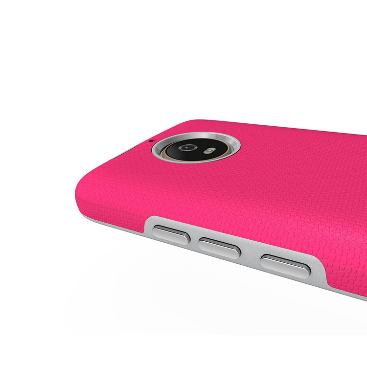 For Motorola Moto G6 Anti-slip Armor Texture TPU + PC Protective Case Back Cover Shell