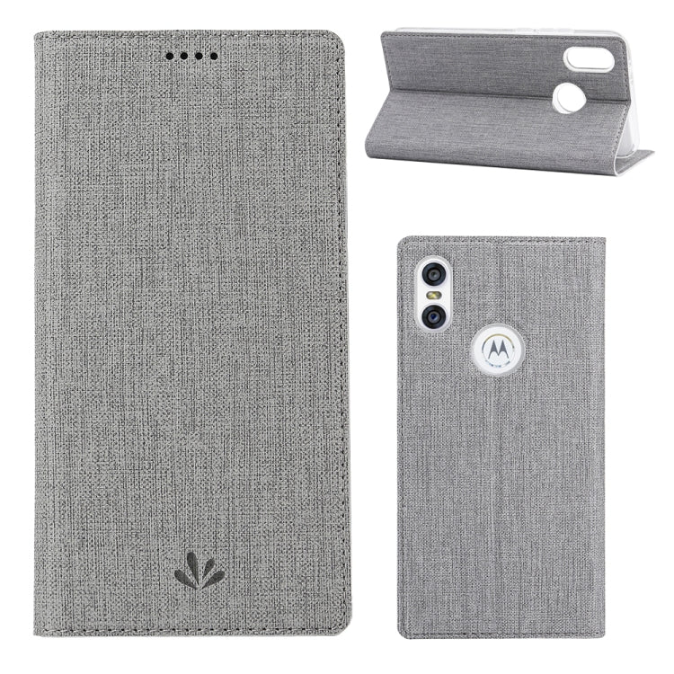 ViLi DMX Multifunctional Horizontal Flip Leather Case for Motorola One (P30 Play), with Card Slot & Holder