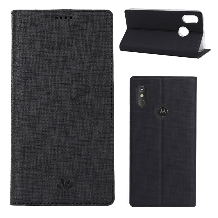 ViLi DMX Multifunctional Horizontal Flip Leather Case for Motorola One Power (P30 Note), with Card Slot & Holder