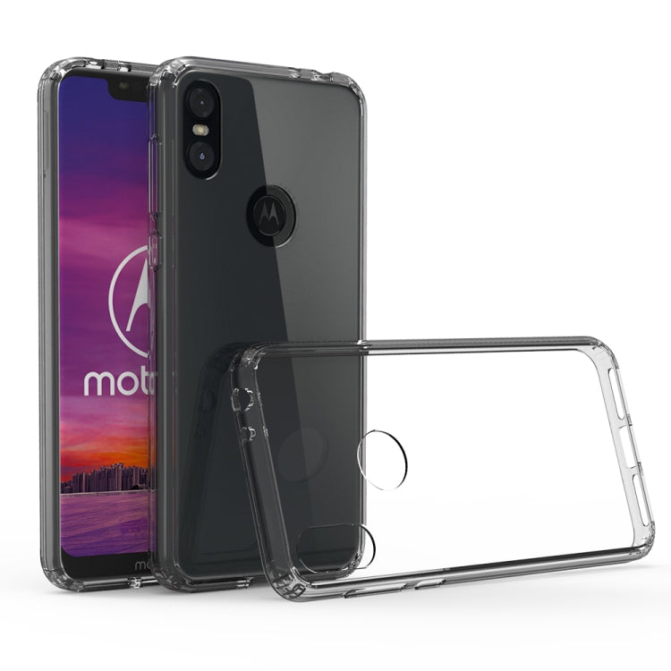 Scratchproof TPU + Acrylic Protective Case for MOTO P30 Play