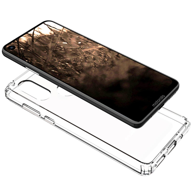 Scratchproof TPU + Acrylic Protective Case for MOTO P40 / MOTO One Vision