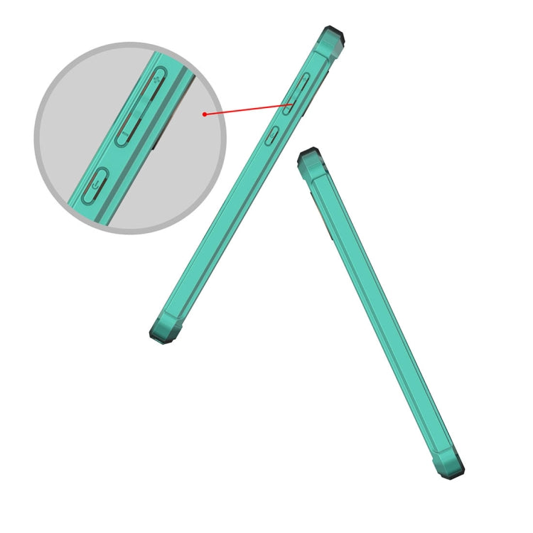 For Motorola Moto G6 Plus Acrylic + TPU Shockproof Transparent Armor Protective Back Cover Case