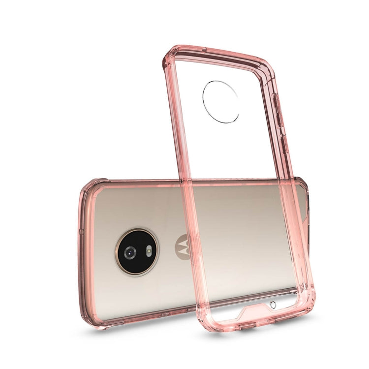 For Motorola Moto G6 Acrylic + TPU Shockproof Transparent Armor Protective Back Cover Case