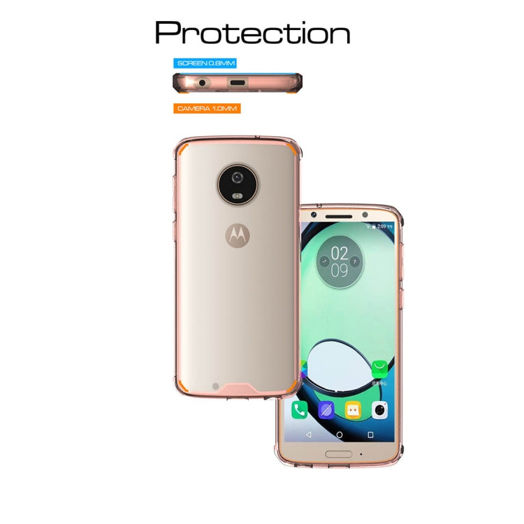 For Motorola Moto G6 Acrylic + TPU Shockproof Transparent Armor Protective Back Cover Case