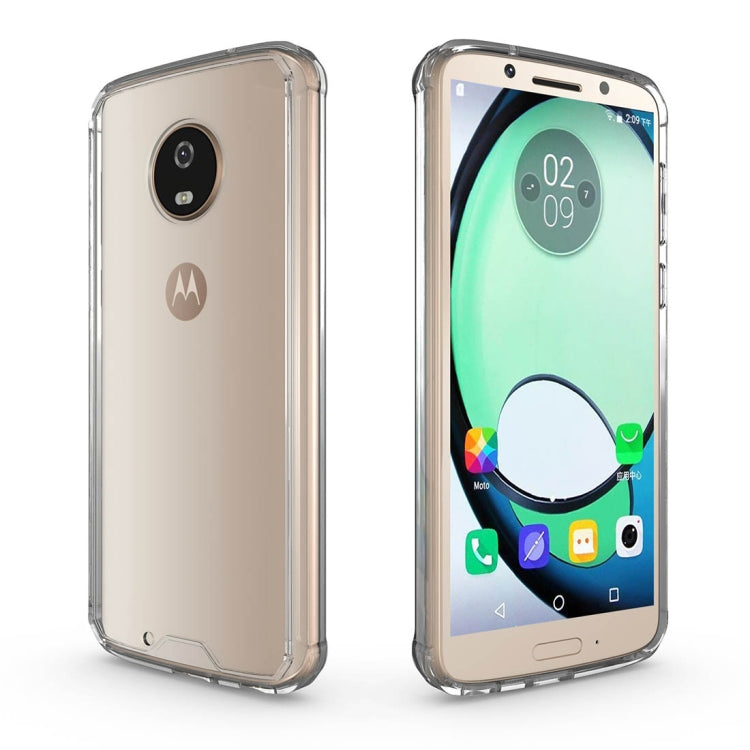 For Motorola Moto G6 Acrylic + TPU Shockproof Transparent Armor Protective Back Cover Case