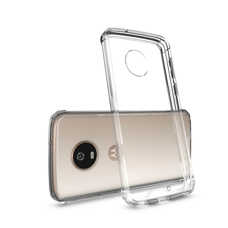 For Motorola Moto G6 Acrylic + TPU Shockproof Transparent Armor Protective Back Cover Case