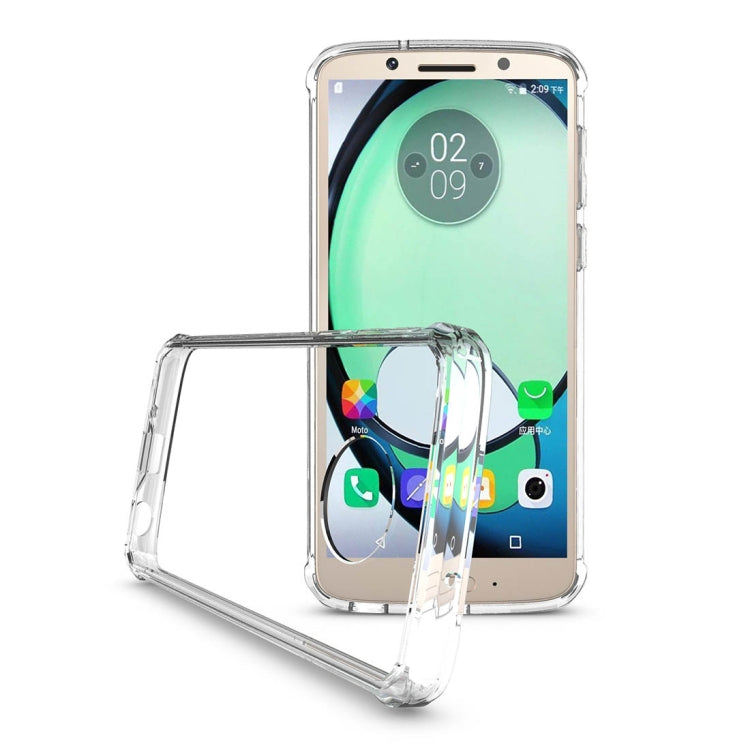 For Motorola Moto G6 Acrylic + TPU Shockproof Transparent Armor Protective Back Cover Case