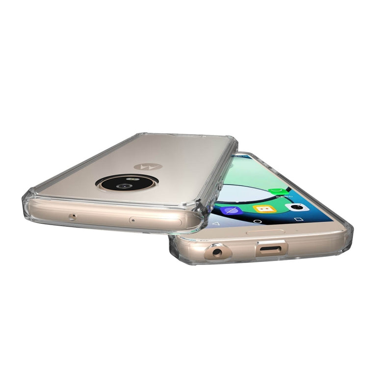 For Motorola Moto G6 Acrylic + TPU Shockproof Transparent Armor Protective Back Cover Case