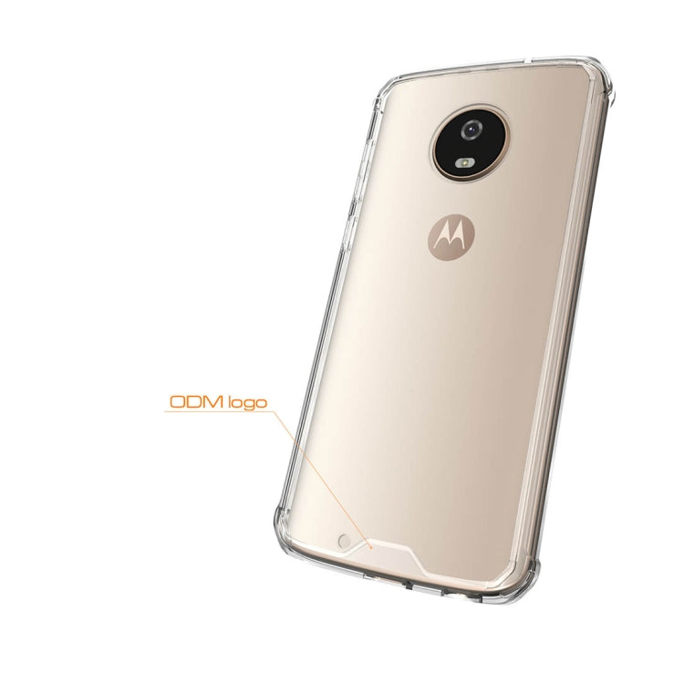 For Motorola Moto G6 Acrylic + TPU Shockproof Transparent Armor Protective Back Cover Case