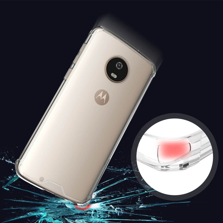 For Motorola Moto G6 Acrylic + TPU Shockproof Transparent Armor Protective Back Cover Case