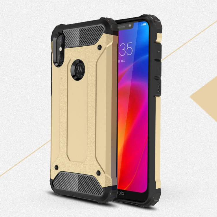 Magic Armor TPU + PC Combination Case for Motorola  One Power (P30 Note)