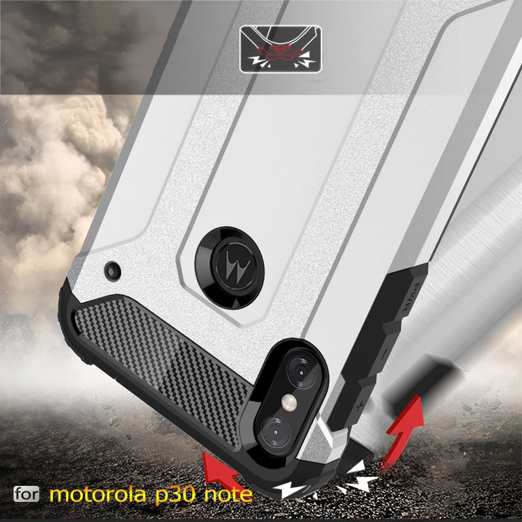 Magic Armor TPU + PC Combination Case for Motorola  One Power (P30 Note)