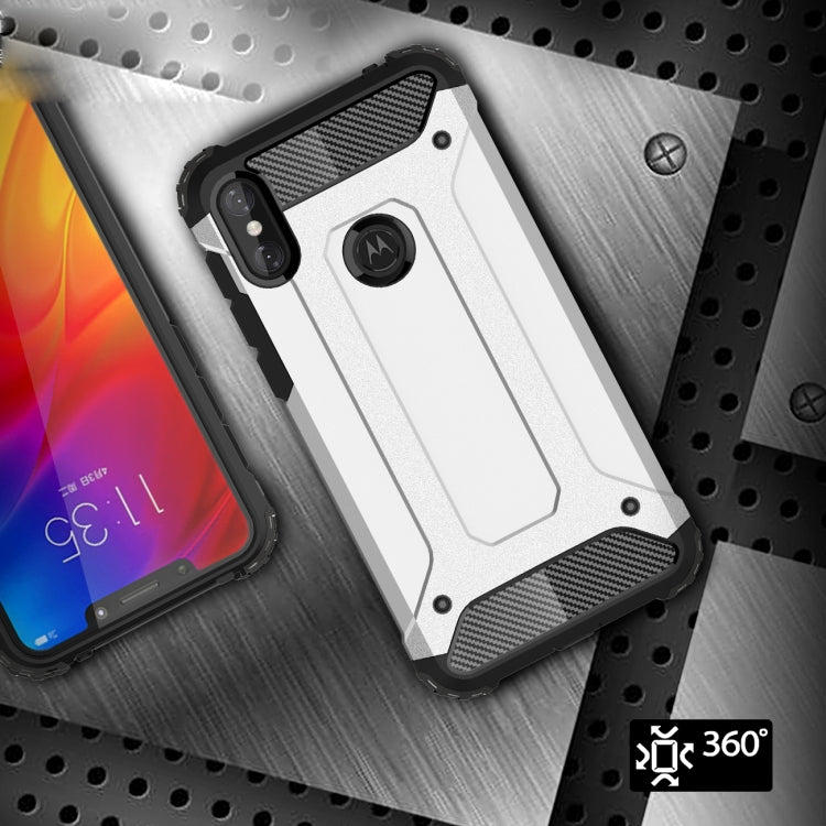 Magic Armor TPU + PC Combination Case for Motorola  One Power (P30 Note)