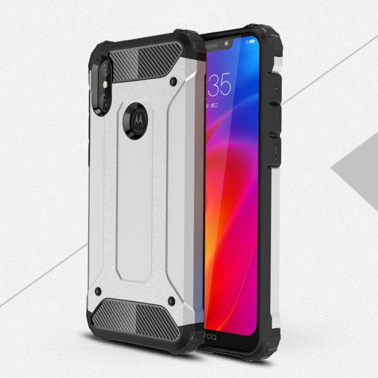 Magic Armor TPU + PC Combination Case for Motorola  One Power (P30 Note)