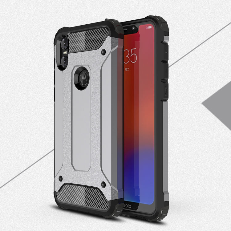 Magic Armor TPU + PC Combination Case for Motorola One (P30 Play)