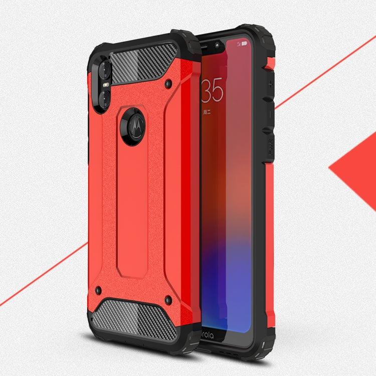 Magic Armor TPU + PC Combination Case for Motorola One (P30 Play)